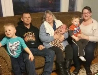 Feb 19 2017 girl and siblings all born at home with Highland Midwife