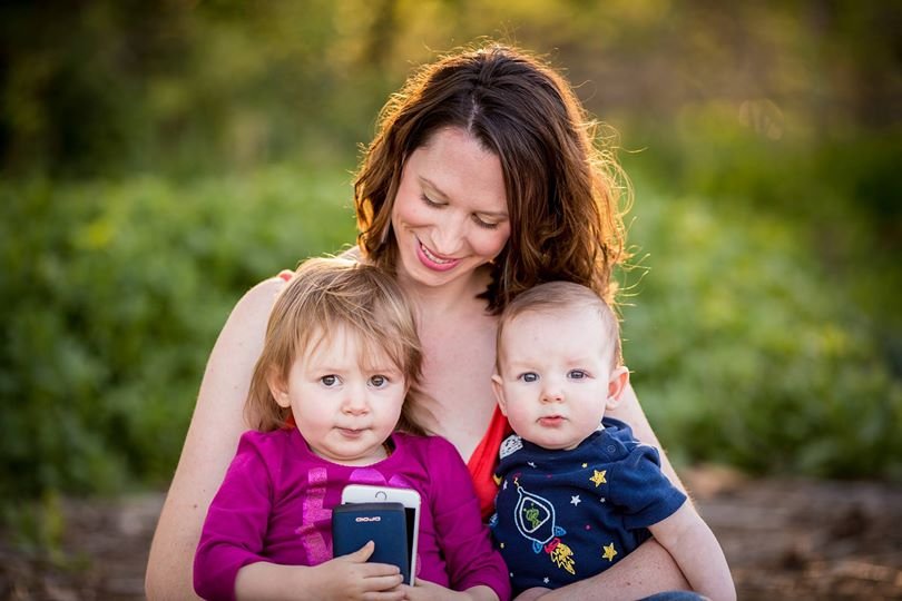 2 home birthed Highland Midwife kids