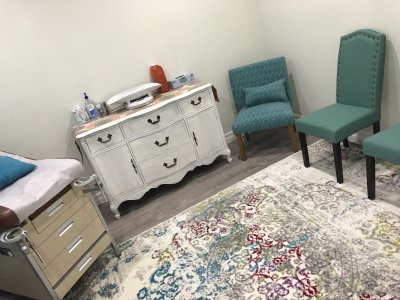 Little Blessings Birth Services office exam room